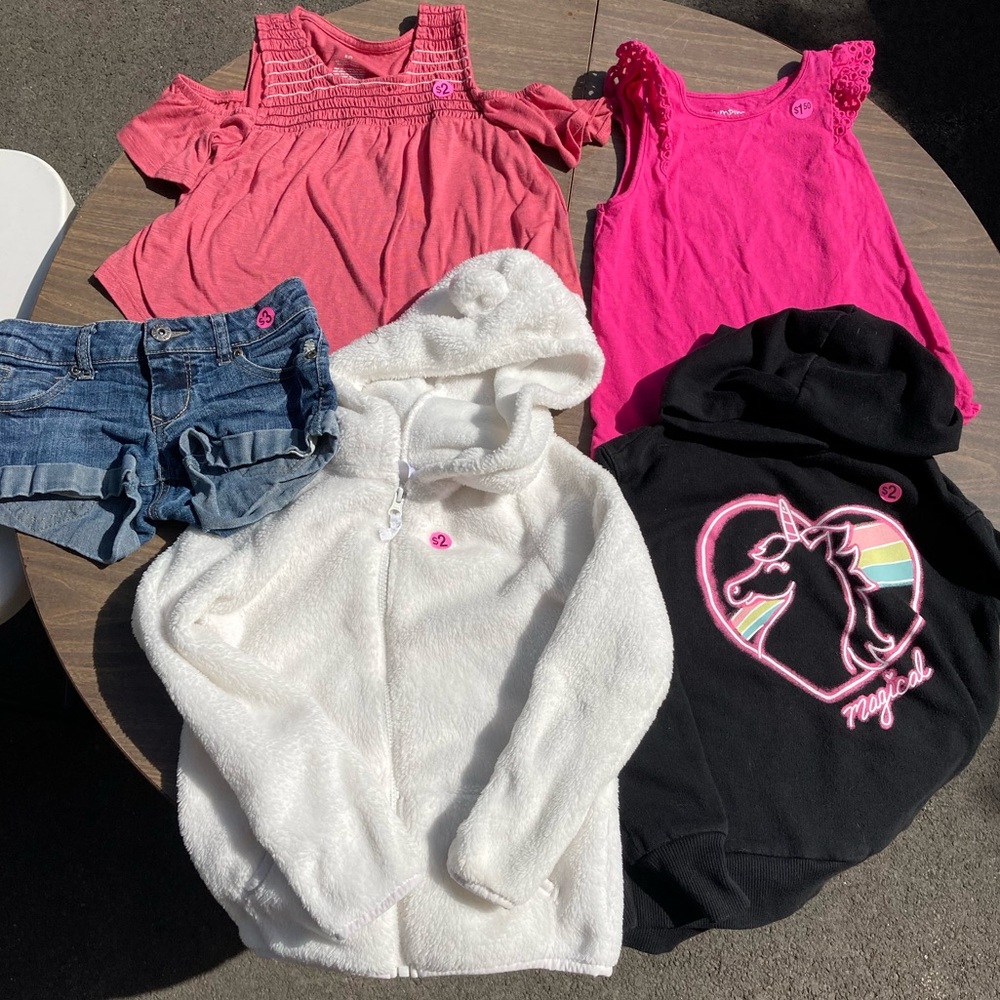 Girls size 7 lot